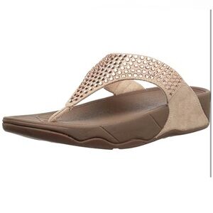 FITFLOP GLITZIE WOMENS SANDALS WATER RESISTANCE Sz 9